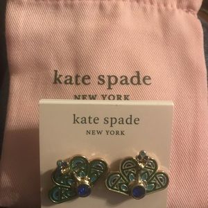 Katie Spade Peacock Earrings